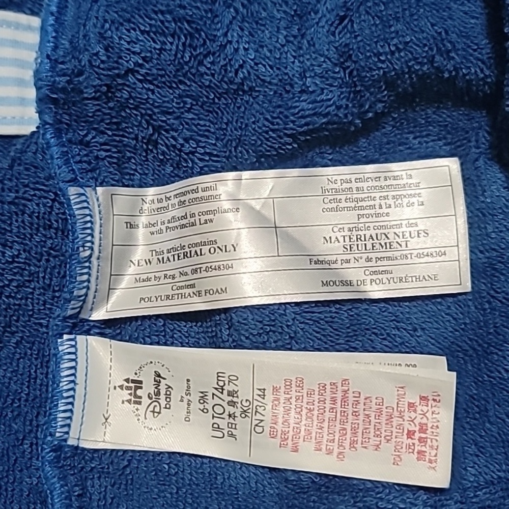 Disney Baby Bathrobe Featuring Mickey Mouse - Picture 7 of 7